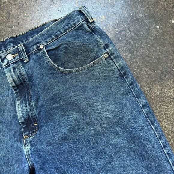 Wrangler Jeans Sliver Edition Men’s Size 36x29 Workwear Heavy Denim Used Marks - Picture 6 of 13